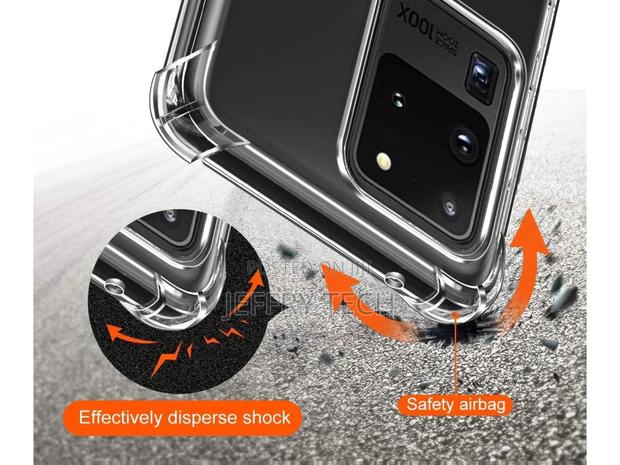 Samsung Galaxy S20 Ultra Crystal Clear Case Bumper Transpare - thumbnail 3