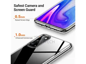 Samsung Galaxy S20 FE Rubber Case TPU Clear Case
