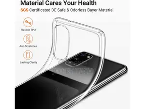 Samsung Galaxy S20 FE Rubber Case TPU Clear Case