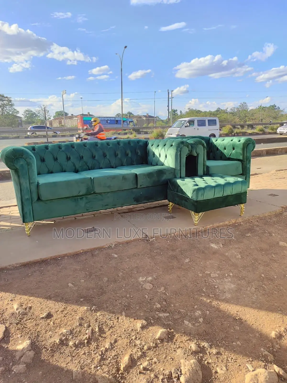 4 Seater Chester Sofa