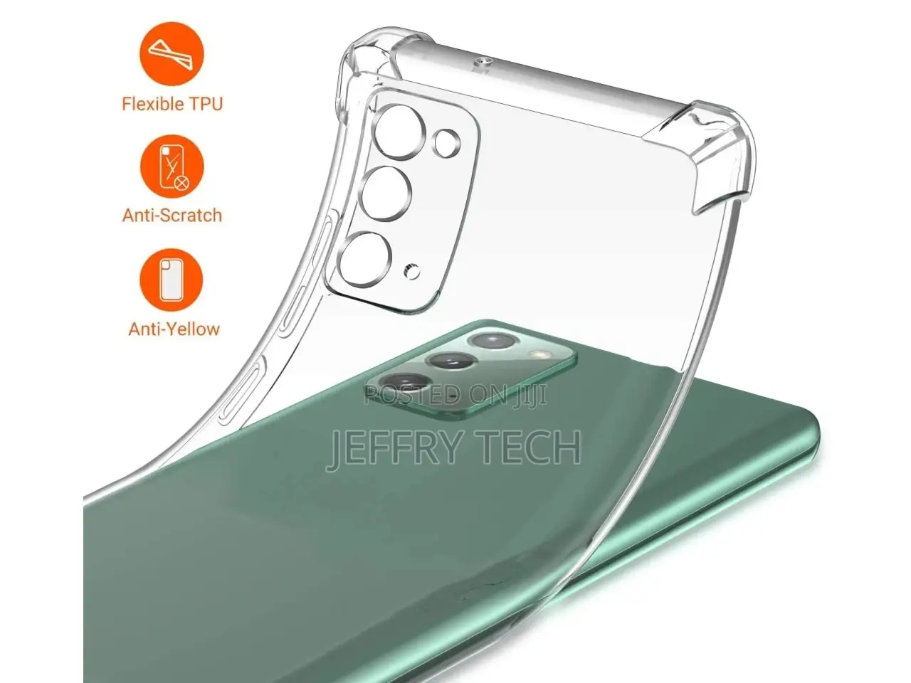 Samsung Galaxy Note20 Case Crystal Clear Case Bumper Transpa