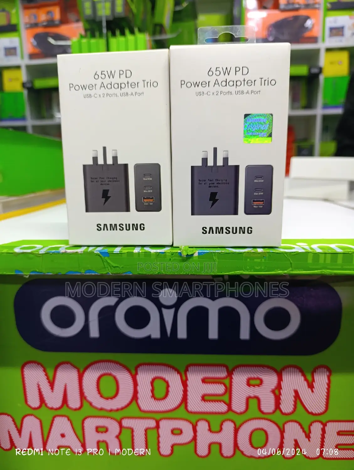 SAMSUNG 65W Fast Charging Power Adapter