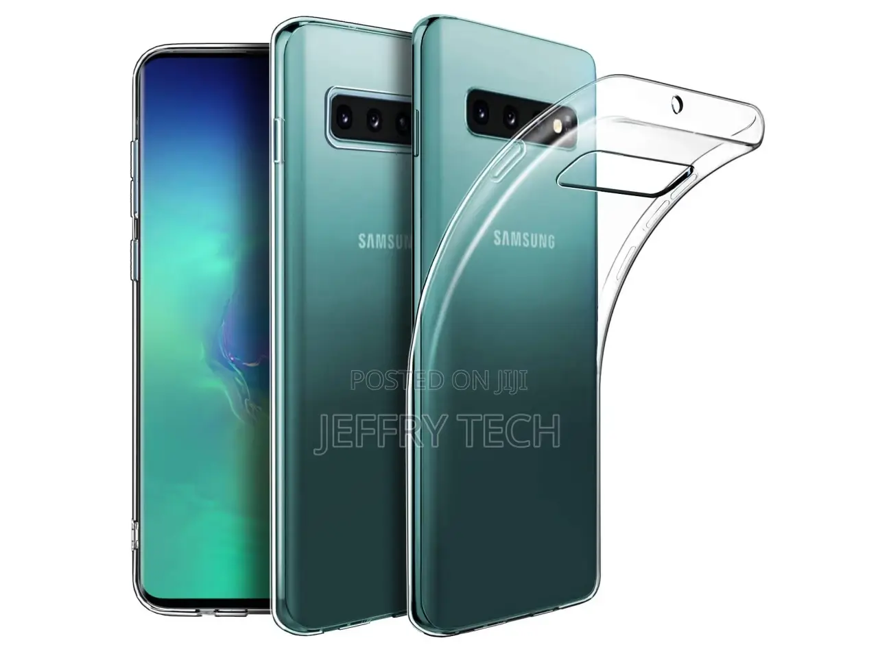 Samsung Galaxy S10+ Rubber Case TPU Clear Case