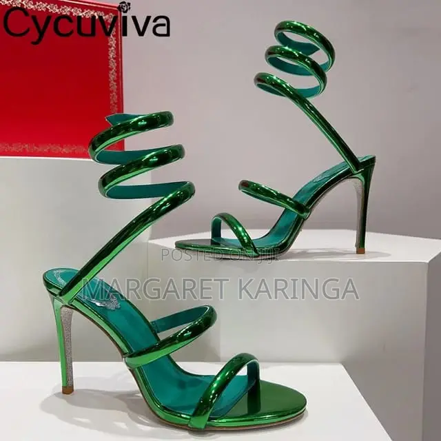 Spiral Strap Shoes