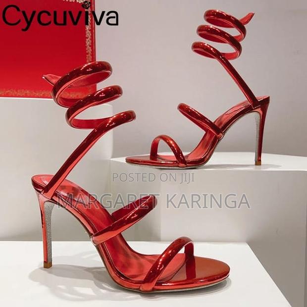 Spiral Strap Shoes