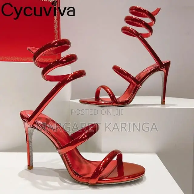 Spiral Strap Shoes