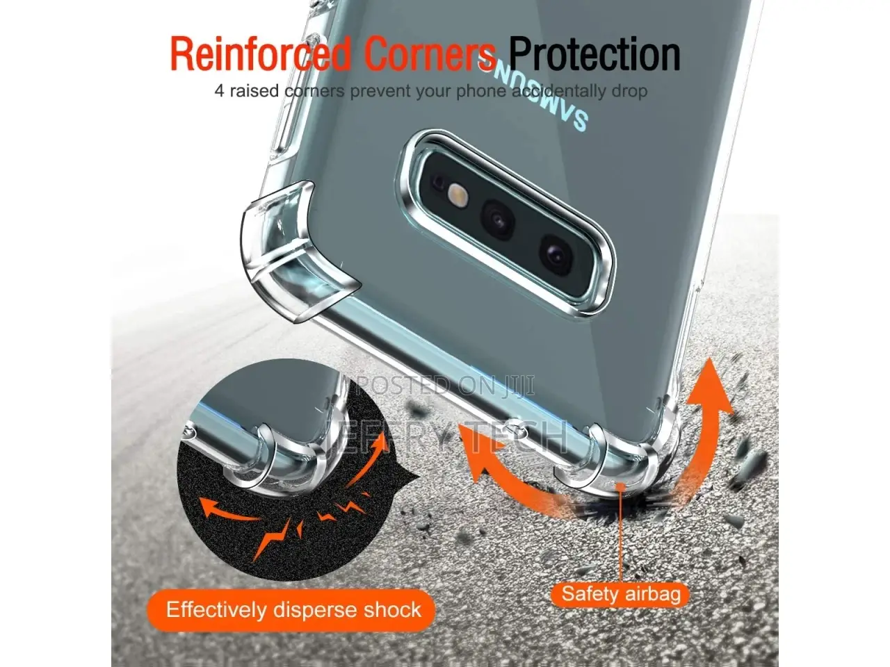Samsung Galaxy S10e Case Crystal Clear Case Bumper Transpare