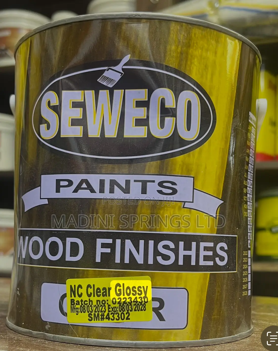 Seweco Nc Clear Wood Varnish(Fast Dry, Available in 1l 4l)