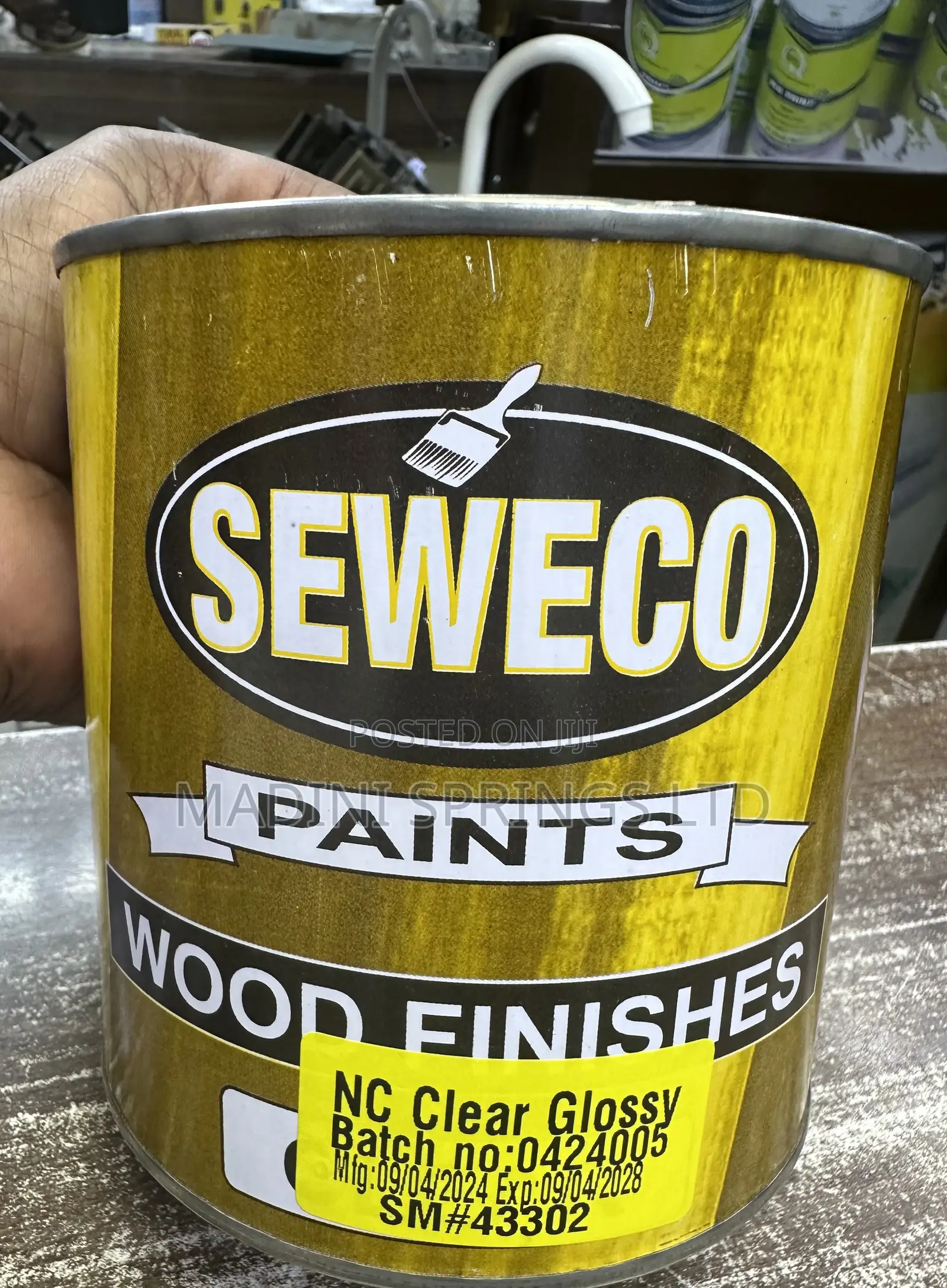 Seweco Nc Clear Wood Varnish(Fast Dry, Available in 1l 4l)