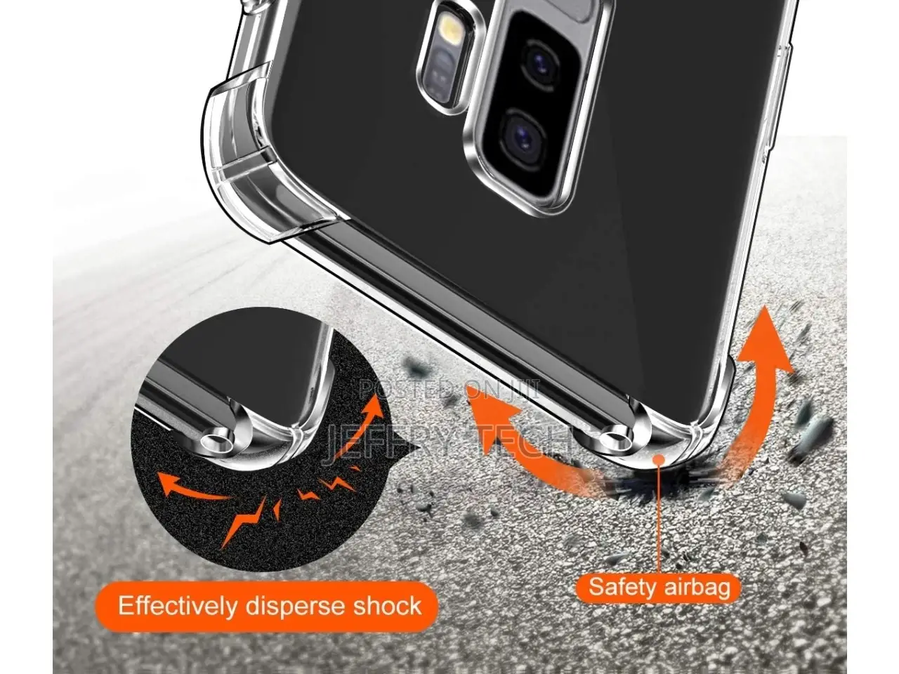 Samsung Galaxy S9+ Case Crystal Clear Case Bumper Transparen