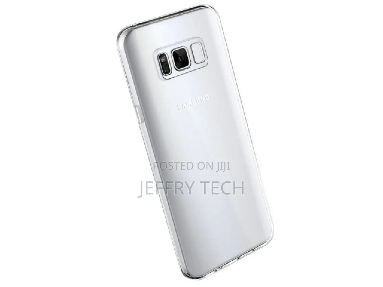 Samsung Galaxy S8+ Rubber Case TPU Clear Case