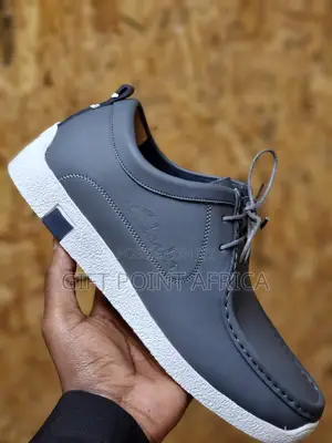 Gray Casual Clarks Shoes for Men