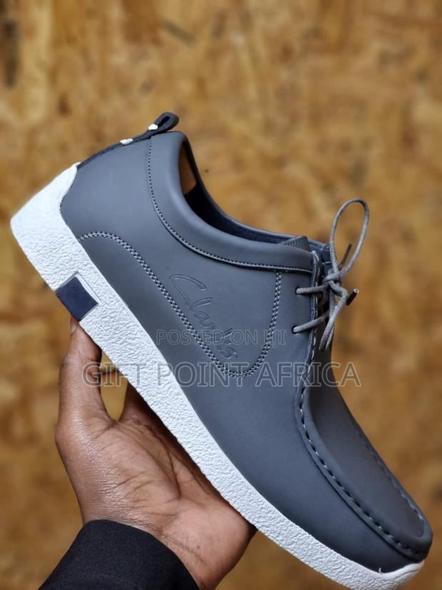 Gray Casual Clarks Shoes for Men