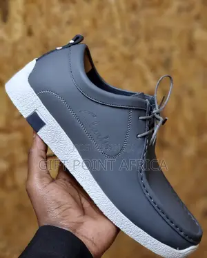 Gray Casual Clarks Shoes for Men