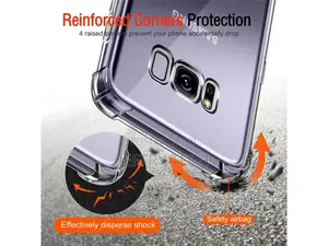 Samsung Galaxy S8+ Case Crystal Clear Case Bumper Transparen