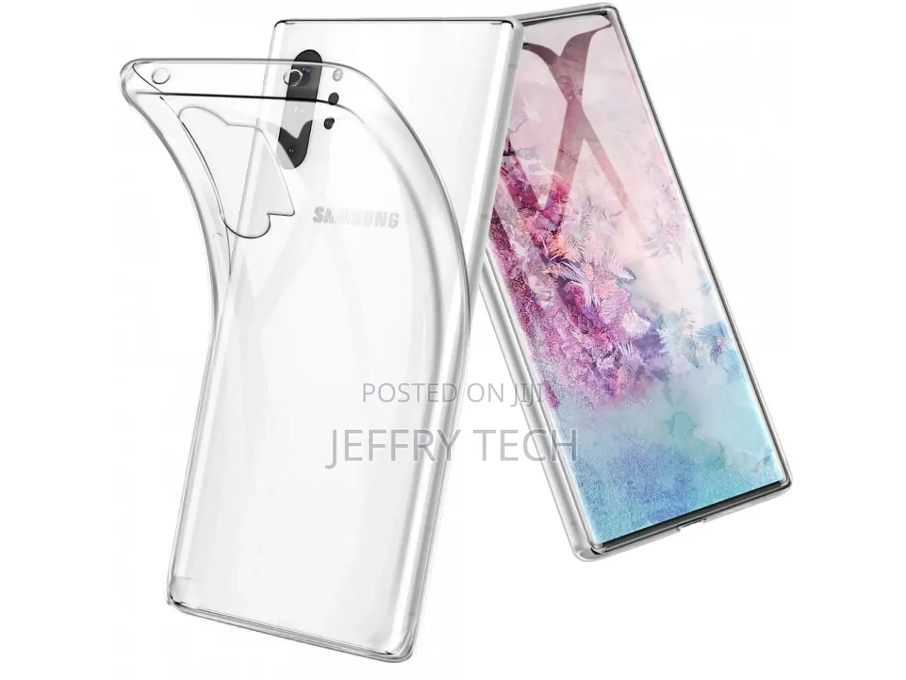 Samsung Galaxy Note10+ Rubber Case TPU Clear Case