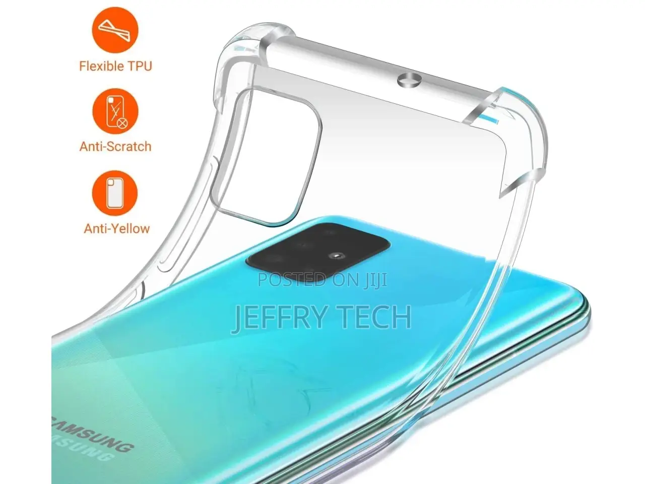Samsung Galaxy A51 4G Case Crystal Clear Case Bumper Transpa