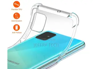 Samsung Galaxy A51 4G Case Crystal Clear Case Bumper Transpa