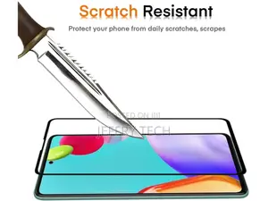 Samsung Galaxy A52 100% Full Screen Tempered Glass Screen Pr