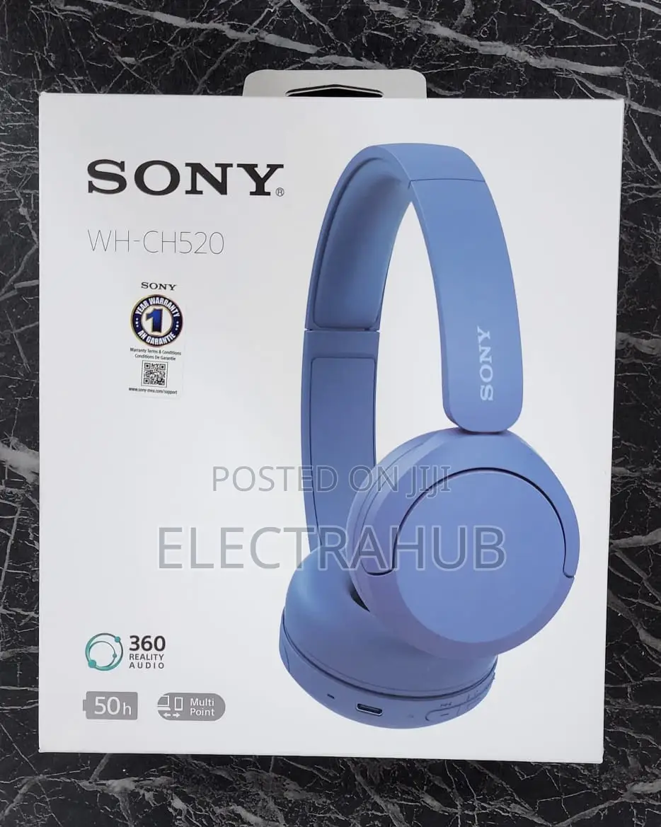 Sony Wh-Ch520 Wireless Headphones Brand New Sealed