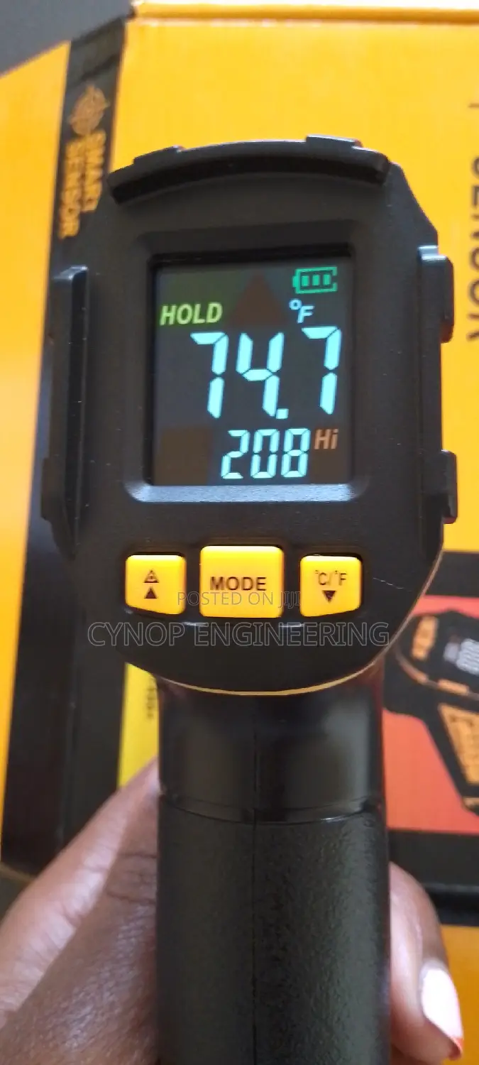 High-Range Infrared Thermometer for Professionals