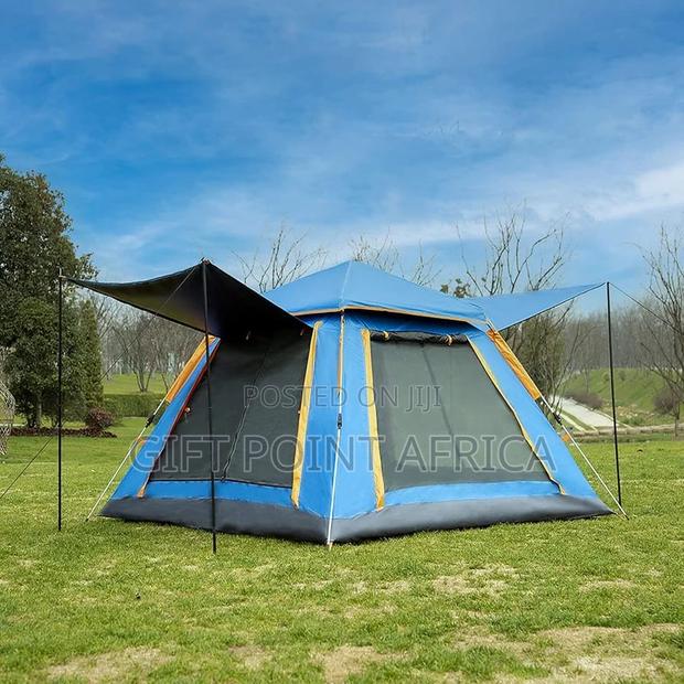 5 to 6 People Portable Foldable Camping Tent - main view