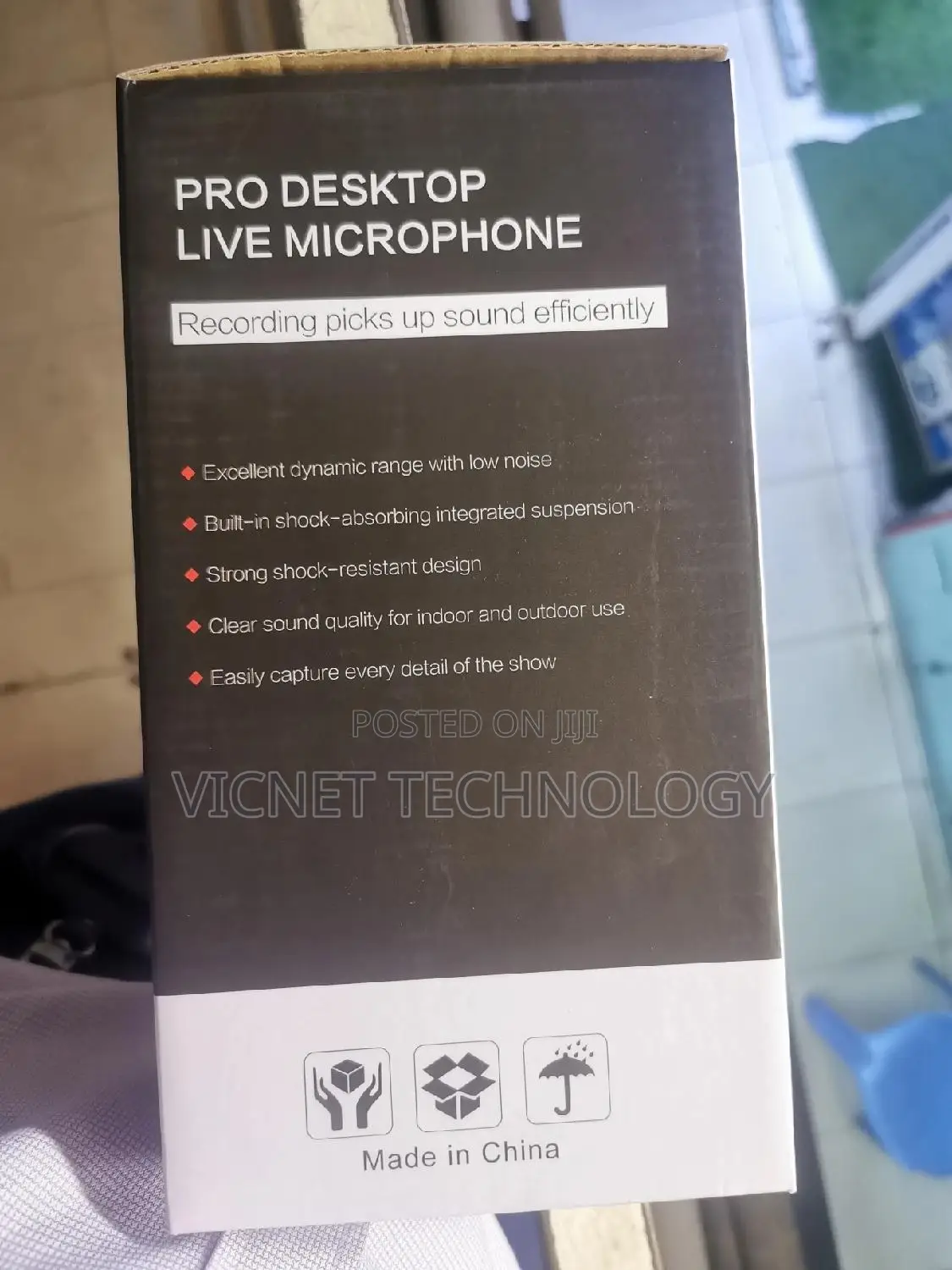 Podcast, Vlogs High Fidelity Desktop Live Microphone