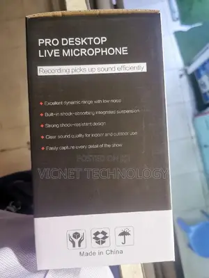 Podcast, Vlogs High Fidelity Desktop Live Microphone