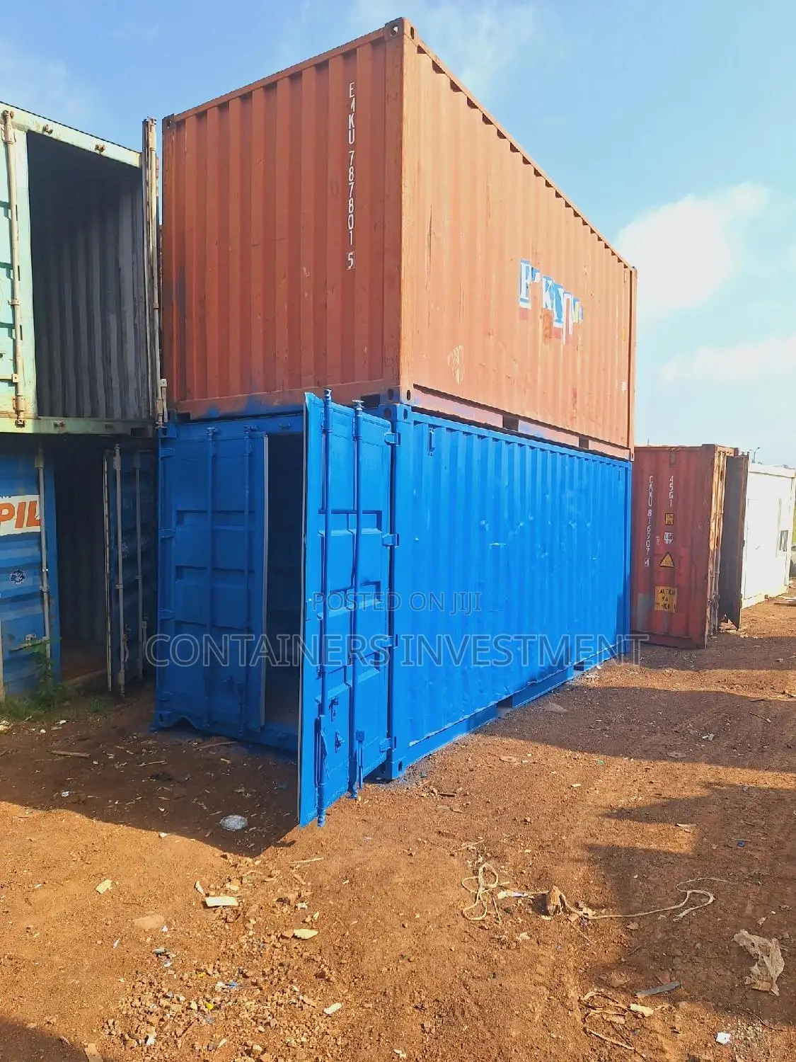 Empty Containers Available- Revolutionize Your Space
