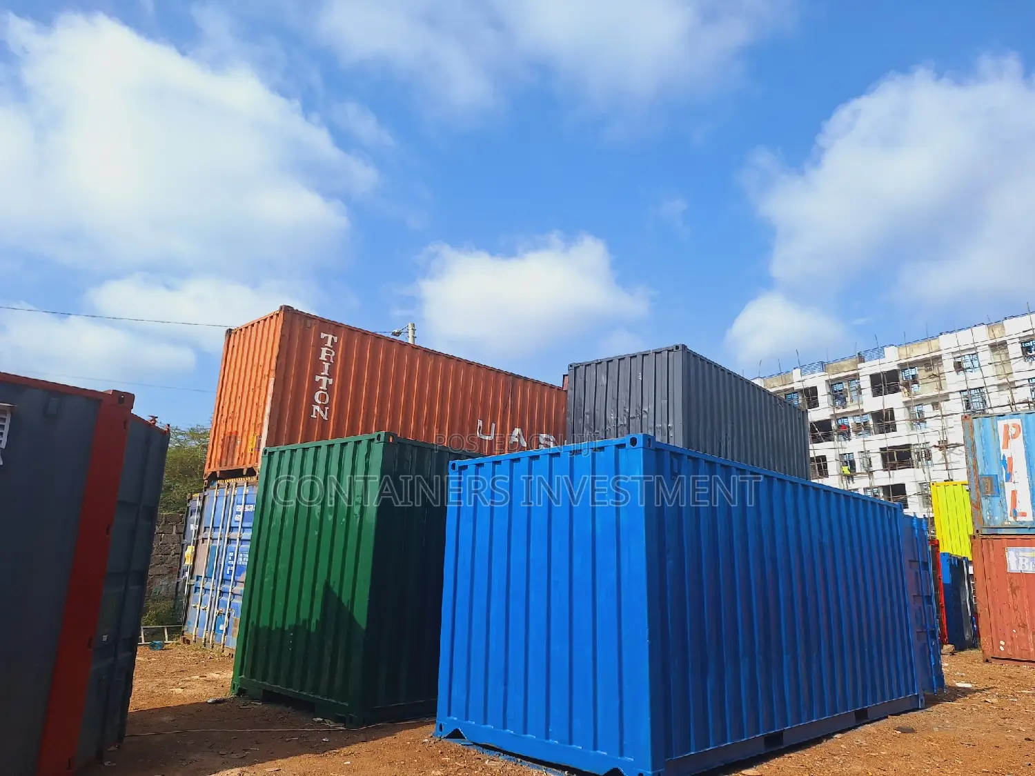 Shipping Containers Available- All Types.