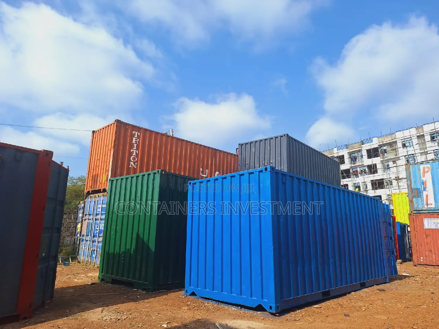 Shipping Containers Available- Portable Storage Option.