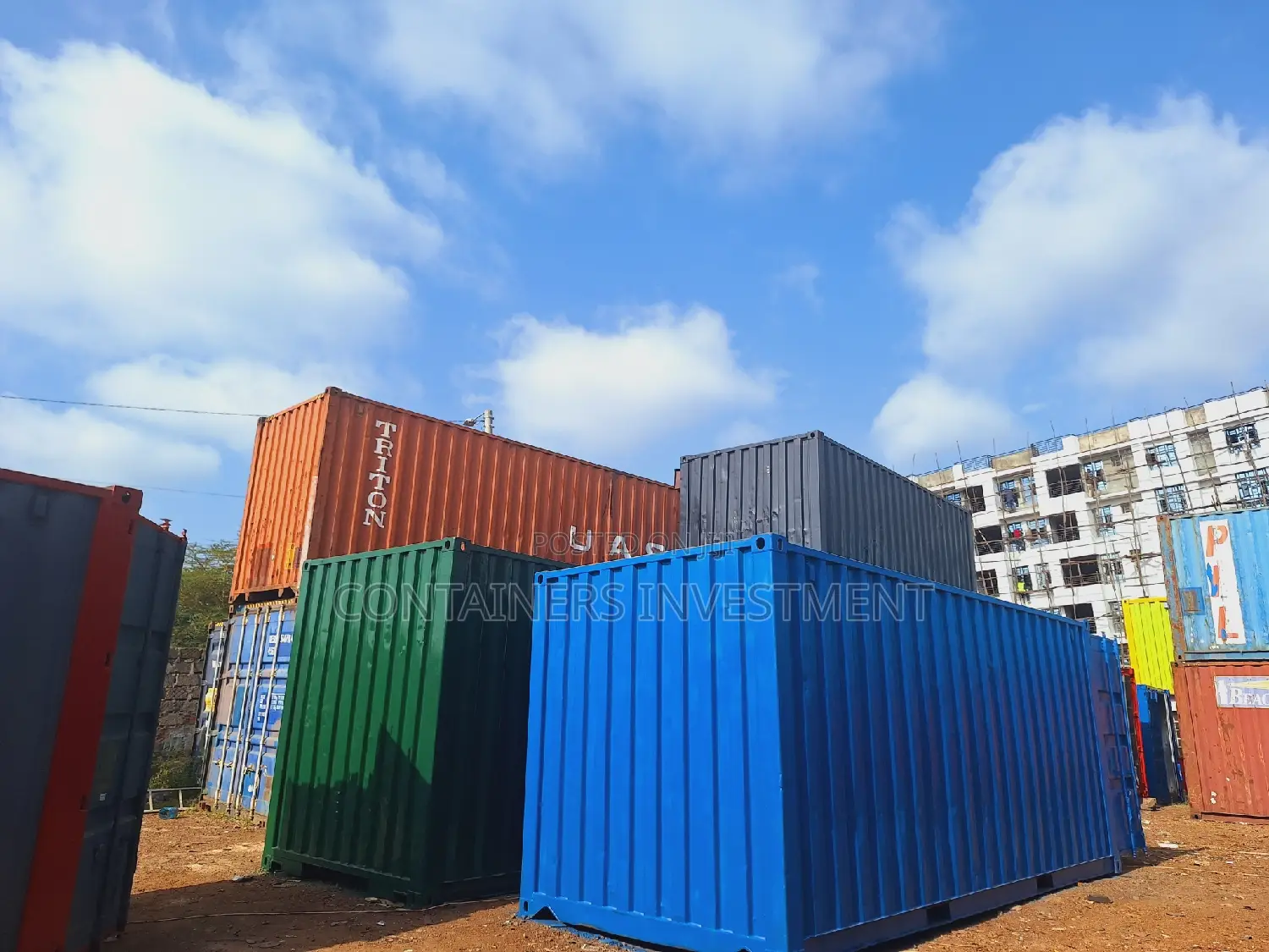 Shipping Containers Available- Portable Storage Option.