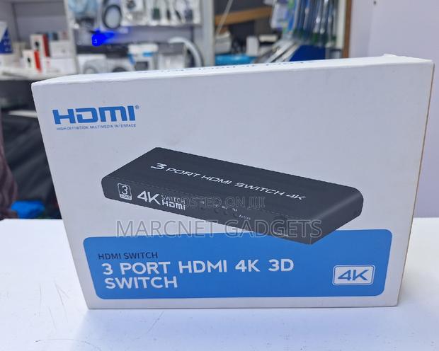  Hdmi Switch 3 to 1with External Power and Remote - main view