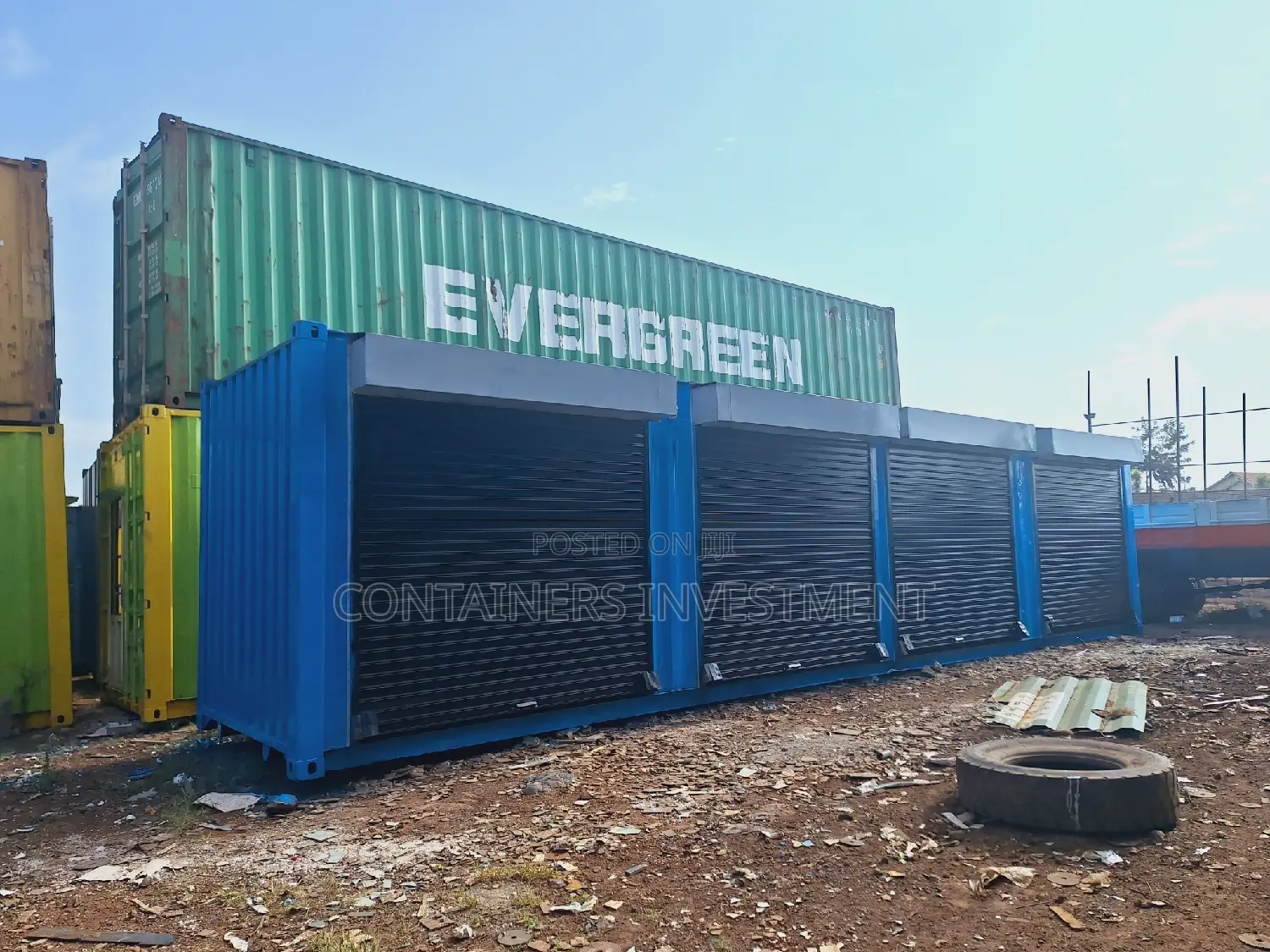 40ft Container Stalls- Plain Units Available