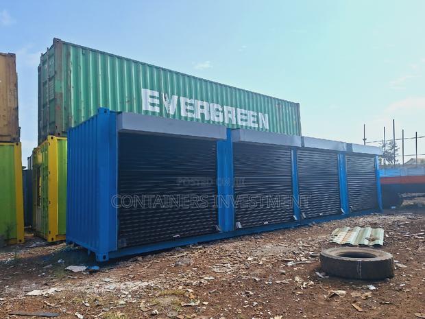 40ft Container Stalls- Plain Units Available - main view