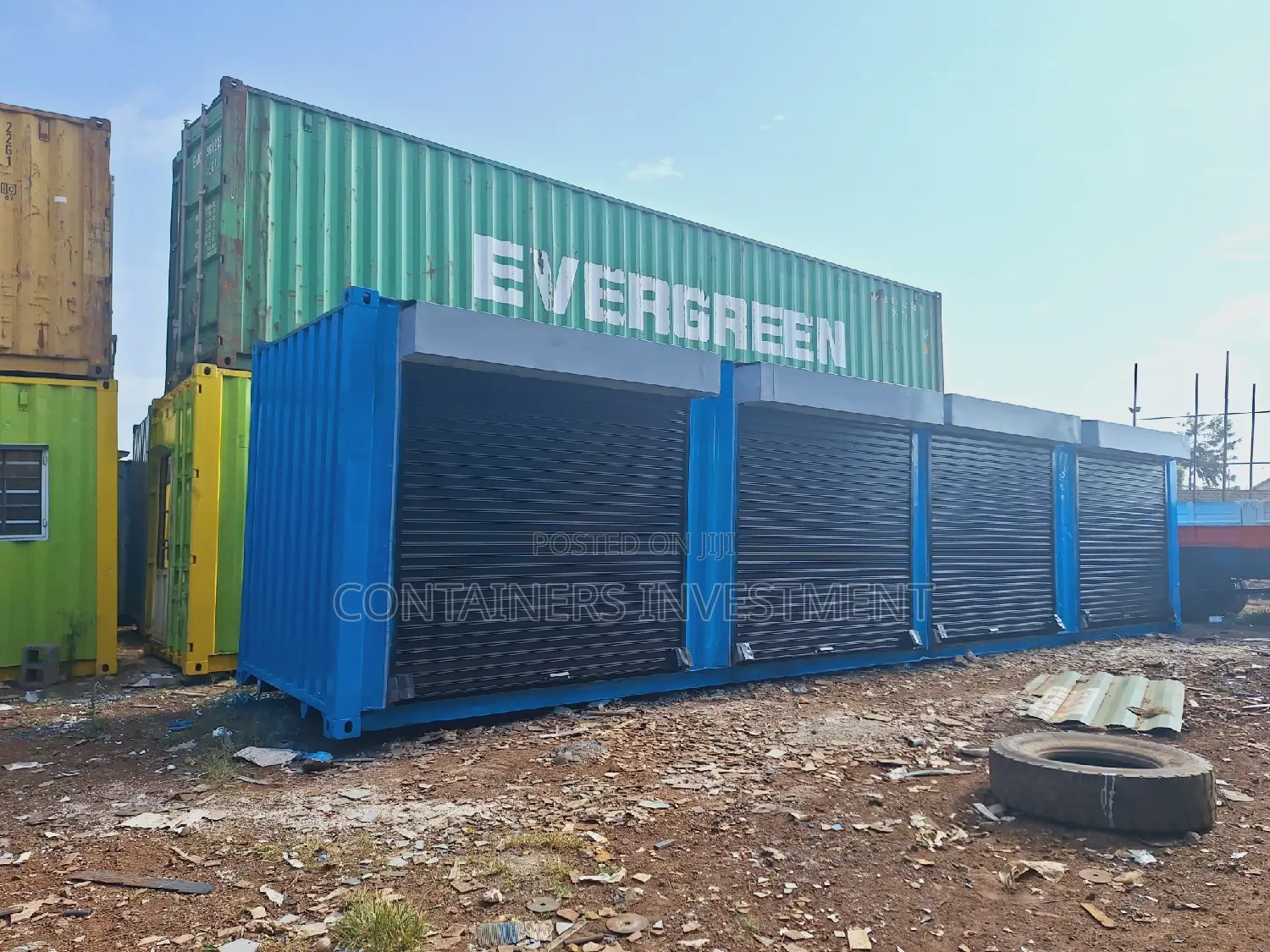 40ft Container Stalls- Plain Units Available