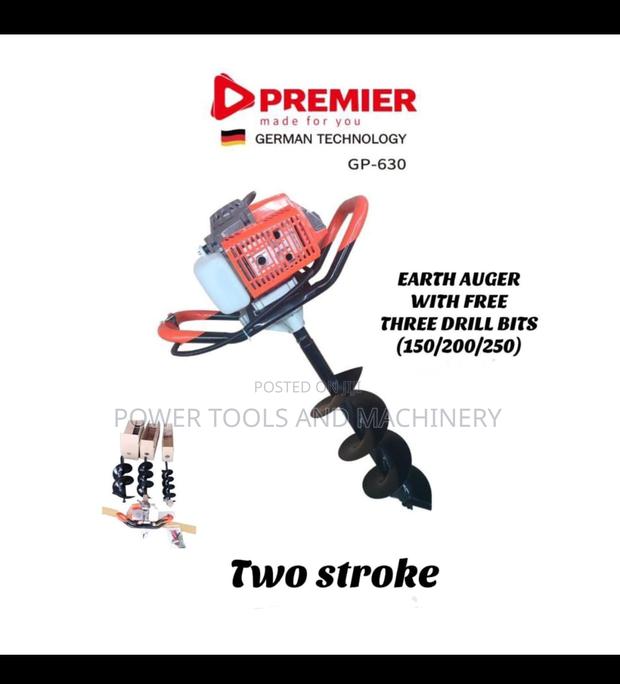 Premier Earth Auger 3 Drill Bits 2 Stroke - main view