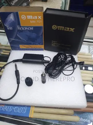 Max Mm-701single Lapel Microphone