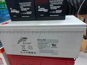 Ritar 200ah 12V Battery With White Top