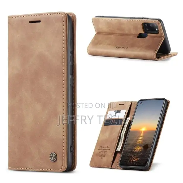 Caseme Samsung GALAXY A21S Vintage Case - Brown
