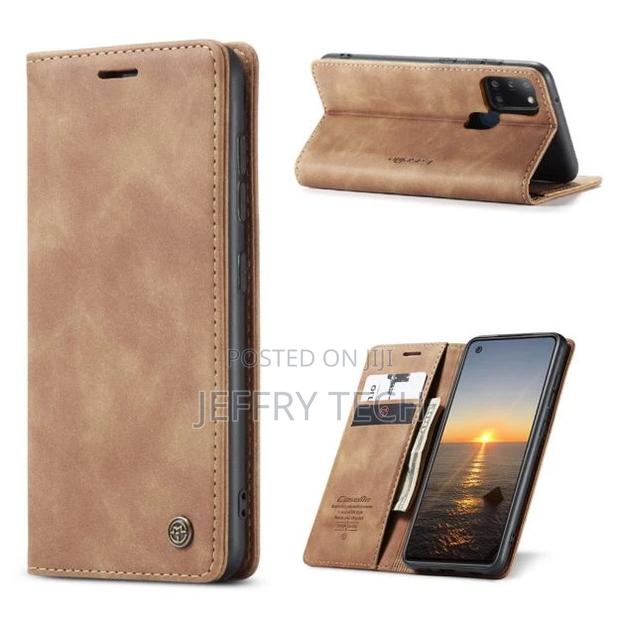 Caseme Samsung GALAXY A21S Vintage Case - Brown - main view
