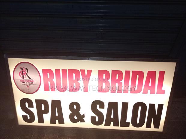 2D Perspex Signs With Lights - thumbnail 4