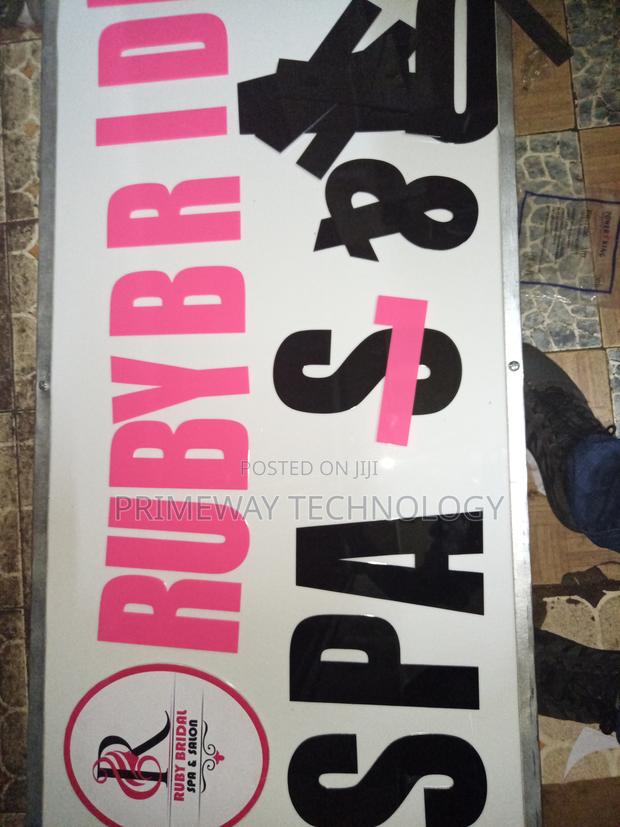 2D Perspex Signs With Lights - thumbnail 5