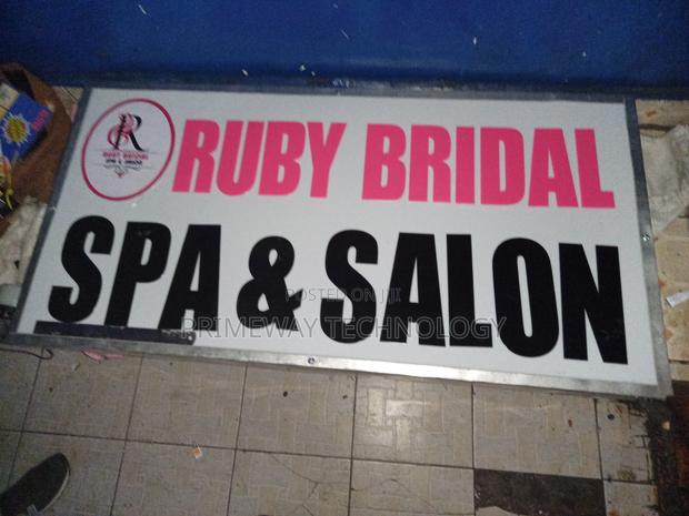 2D Perspex Signs With Lights - thumbnail 7