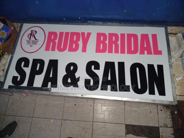 2D Perspex Signs With Lights - thumbnail 8