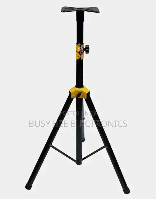 Yellow Shaded Speaker Stand