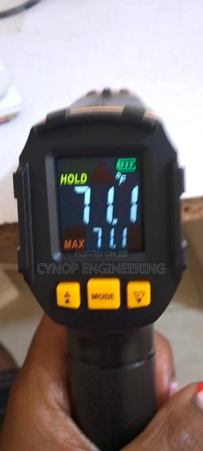Professional -Grade Infrared Thermometer for Heat