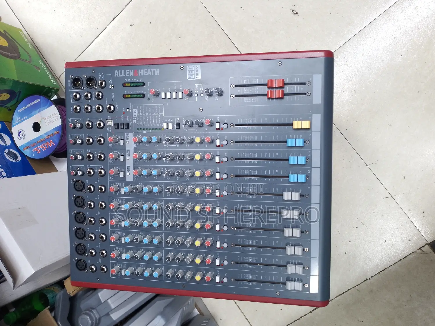 Allen Heath ZED 12FX Channel Plain Mixer