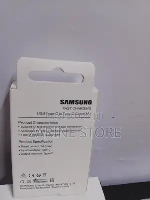 Samsung USB Cable Type C to C Cable 3A 1metres Long