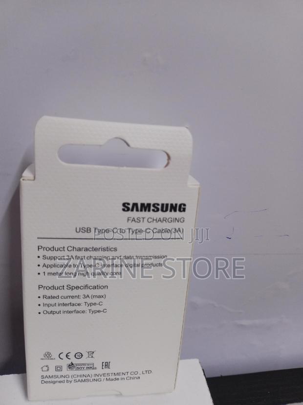 Samsung USB Cable Type C to C Cable 3A 1metres Long - thumbnail 2